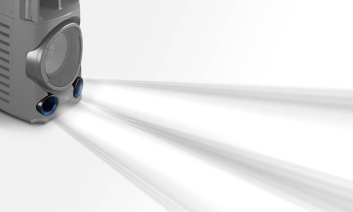 Actual product image Sony MHC-V43D (Electrical connection)
