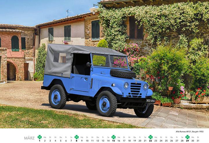 Produktbild Alfa Romeo Kalender 2026 (47,5 x 33 cm)