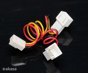 Actual product image Akasa Power supply for fan (15 cm)