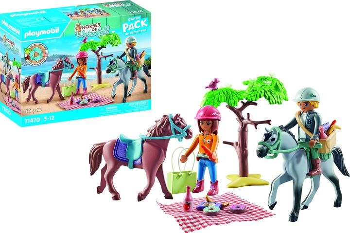Actual product image Playmobil Reitausflug an den Strand mit Amelia und Ben (71470, Playmobil Horses of Waterfall)