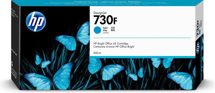 Image du produit HP Cartouche d'encre 730F cyan (C)