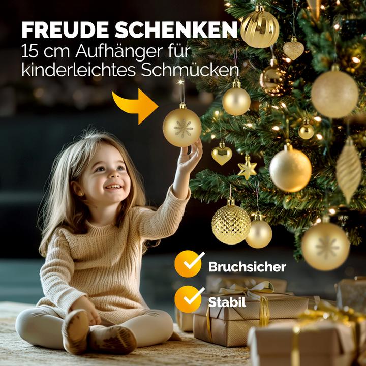 Image du produit Deuba Décors de Noël (103 -pièce)