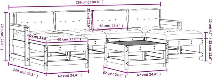 Actual product image vidaXL Lennon
