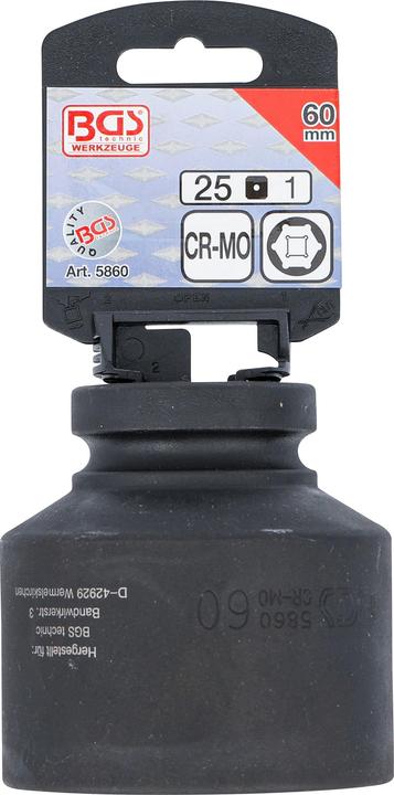 Image du produit BGS Douille à choc, six pans 25 mm (1") 60 mm (60 mm)