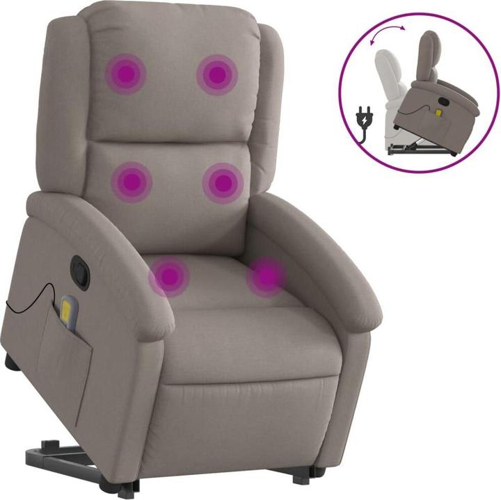 Image du produit vidaXL Massagesessel mit Aufstehhilfe