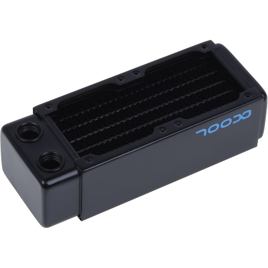 Alphacool NexXxoS XT45 Full Copper 60mm Dual (60 mm), Wasserkühlung Radiator, Schwarz