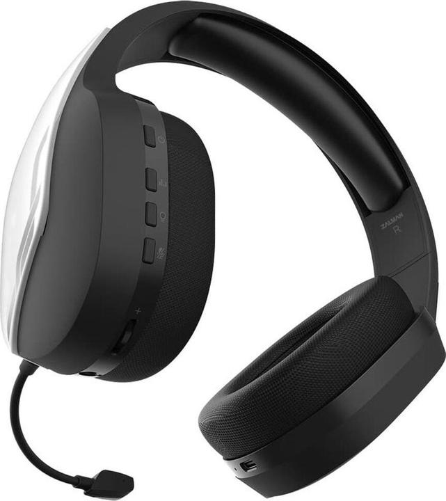 Actual product image Zalman ZM-HPS700W Baltas (Wireless)