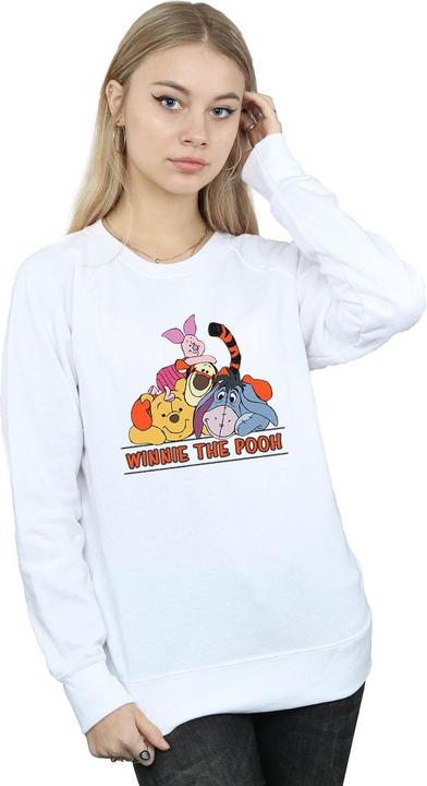 Actual product image Disney Womens/Ladies Winnie The Pooh Group Sweatshirt (S)