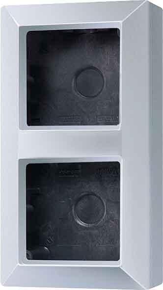 Image du produit JUNG Boîtier AP 2f Kst alu AS / AS 500 AS582AAL