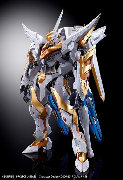Actual product image Tamashii Nation Code Geass: Lelouch of the Rebellion R2 Metal Build Dragon Scale Action Figure Lancelot Albion 18 cm