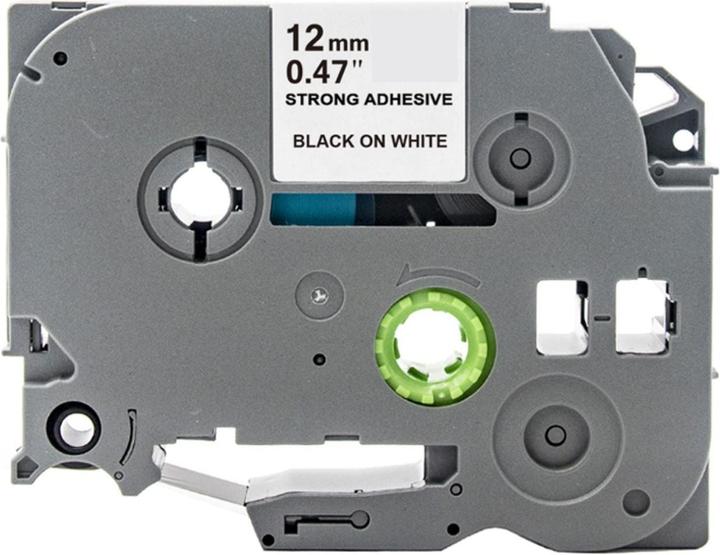 Produktbild Hermex Alternatives Etikettenband zu Brother TZe-S231 Beschriftungsband (1.20 cm, Weiss)