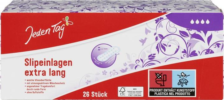 Produktbild Jeden Tag Slipeinlagen Extra Lang