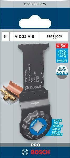 Productafbeelding Bosch Professional Zubehör PRO AIZ 32 AIB mes voor multifunctioneel gereedschap, 32 x 50 mm