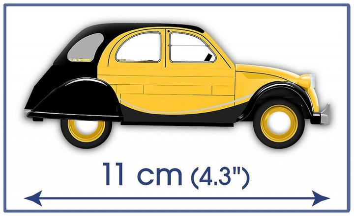 Actual product image Cobi Citroën CV pcs Charleston Hélios