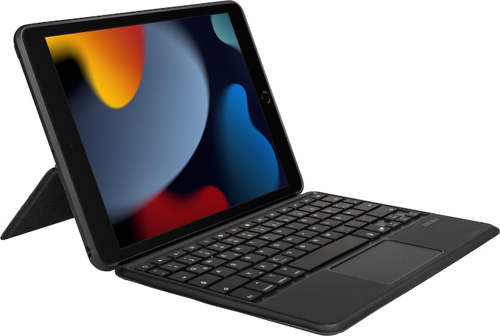 Actual product image Gecko Covers covers V10KC59-Z Keyboard Cover for Ipad 10.2 (19/20/21) QWERTZ Layout Keyboard Case (DE, IPad 10.2 (2019/2020/2021))