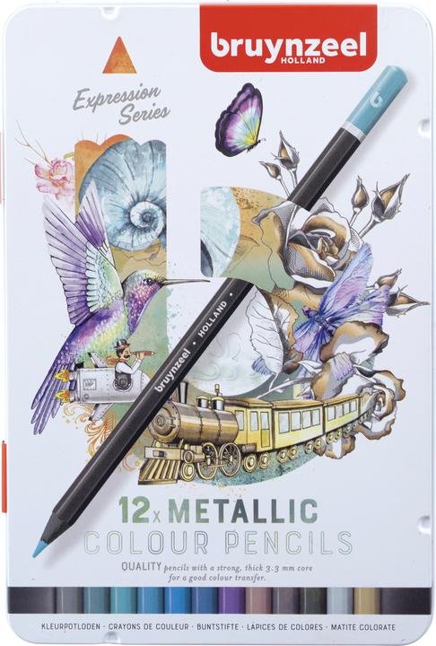 Produktbild Bruynzeel Expression Farbstifte Metallic 12er (12x)