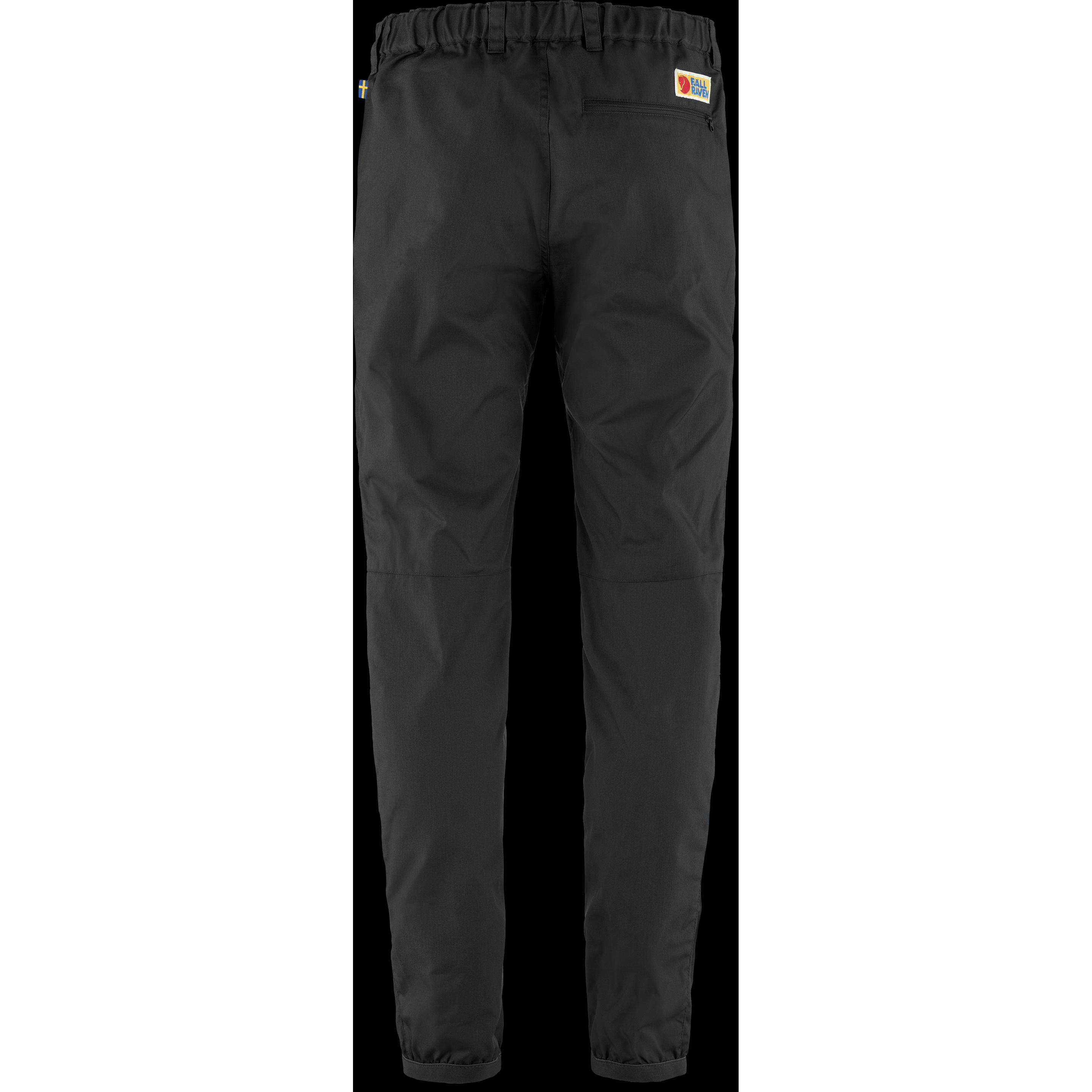 Fjällräven, Herren, Outdoorhose, Vardag Trousers (48), Schwarz, 48