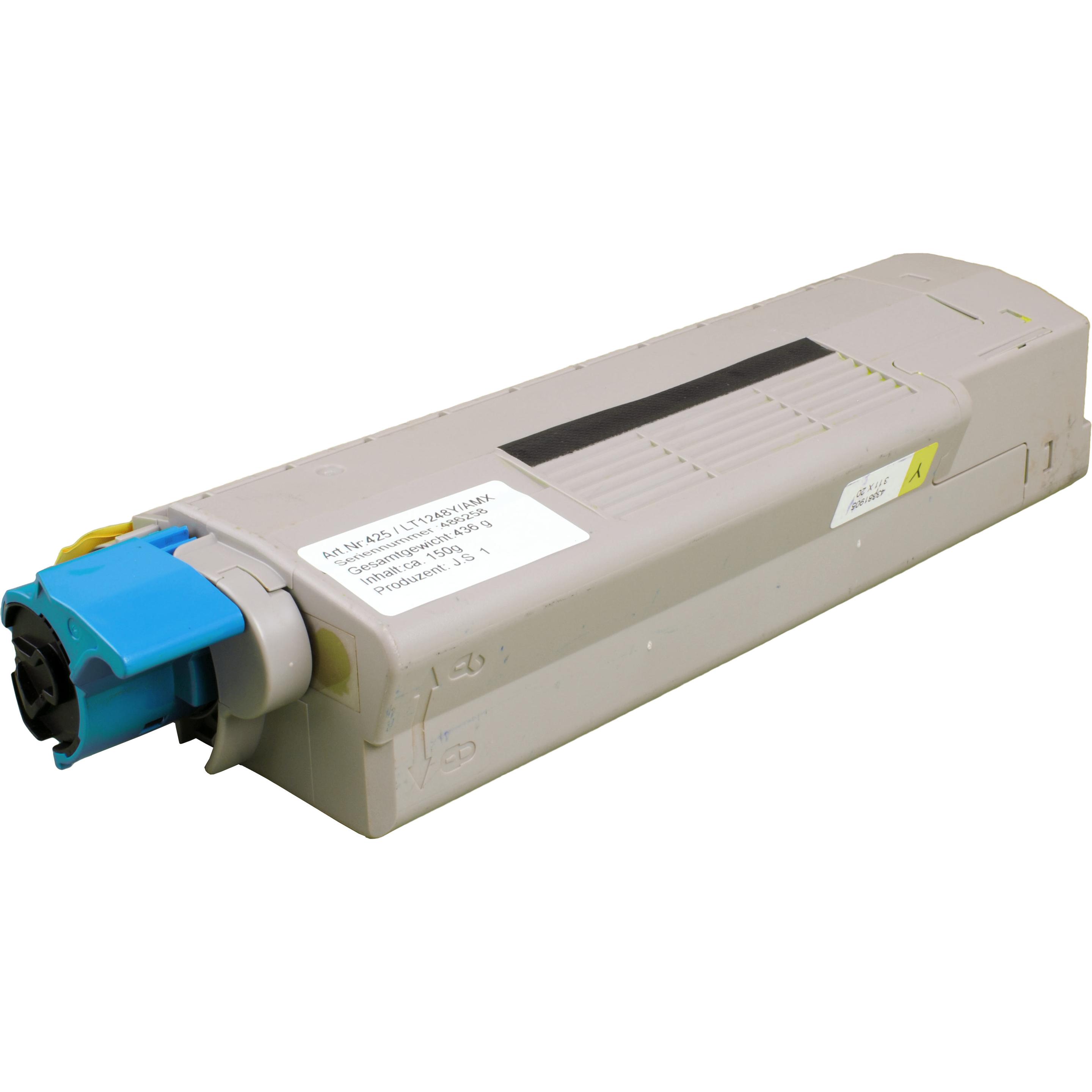 Ampertec, Toner, Toner ersetzt Oki 43872305 yellow (Y)