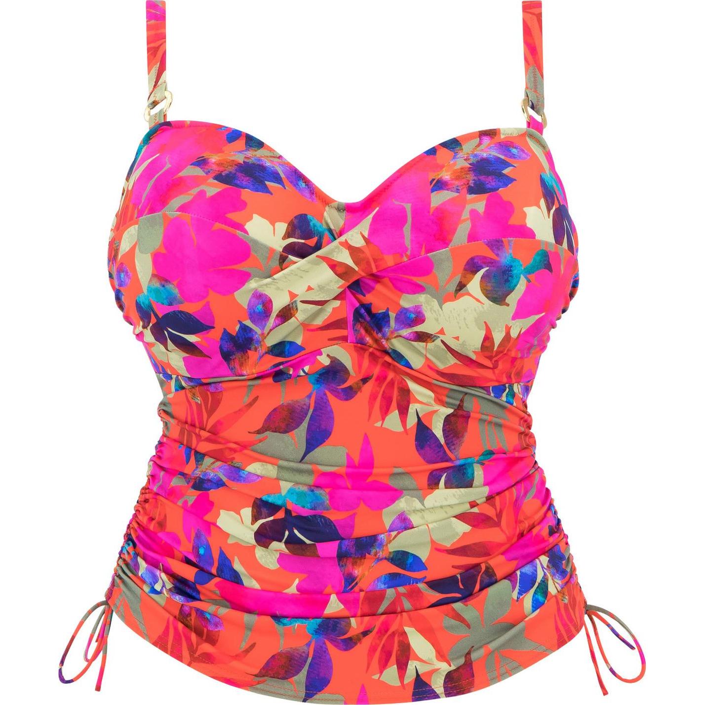 Fantasie, Damen, Badeanzug, bikinioberteil für damen playa del carmen, Mehrfarbig, (85 E)