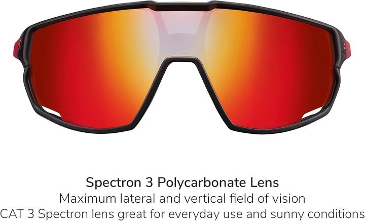Produktbild Julbo Rush Spectron 3 (Schwarz matt, Red)
