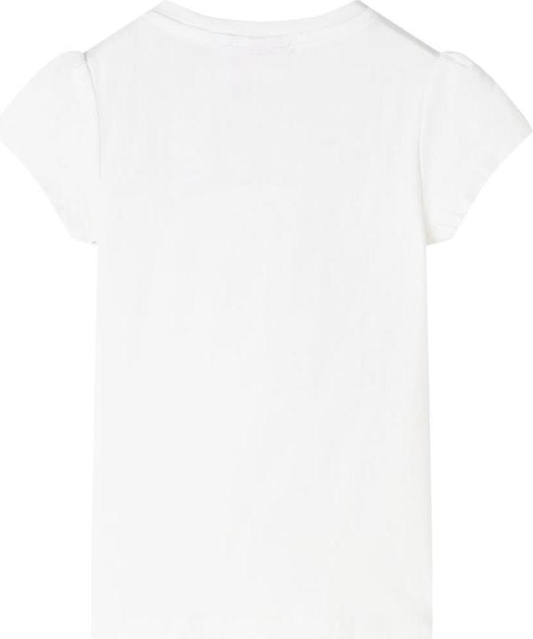 Produktbild VidaXL Kinder-T-Shirt Ecru 128,Material: 95 % Baumwolle. 5 (128)