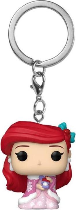 Funko Disney Princess POP! Vinyl Schlüsselanhänger 4 cm Holiday Ariel Display (12)