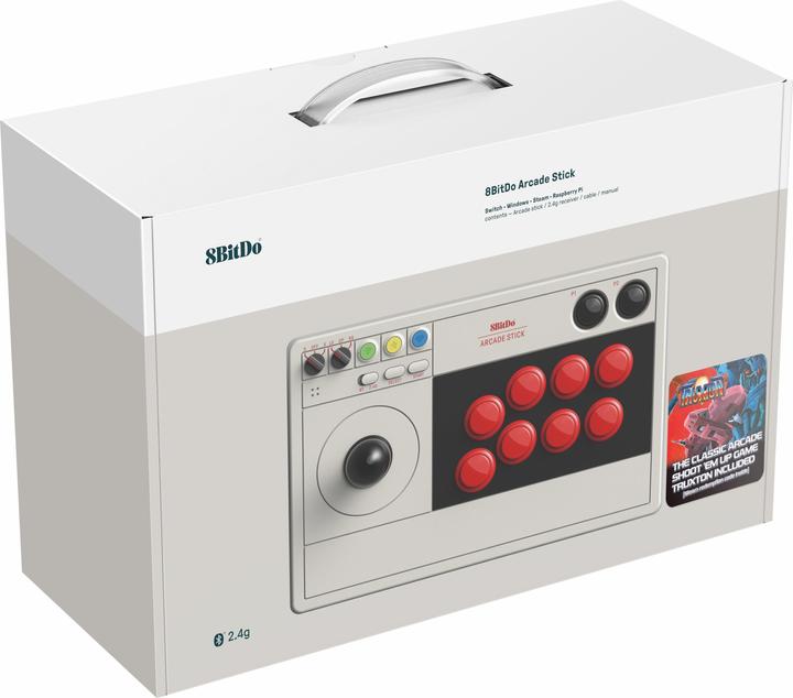 Produktbild 8bitdo Arcade Stick Truxton Steam Bundle (Switch)