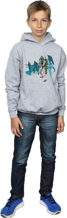 Produktbild Star Wars Boba Fett Modern Kapuzenpullover Jungen (116)
