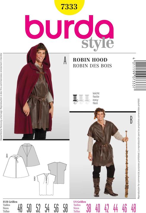 Produktbild Schnittmuster Robin Hood