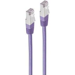 Shiverpeaks -BASIC-S--Patchkabel cat. 5e SF/UTP violett 20m (SF/UTP, CAT5e, 25 m), Netzwerkkabel