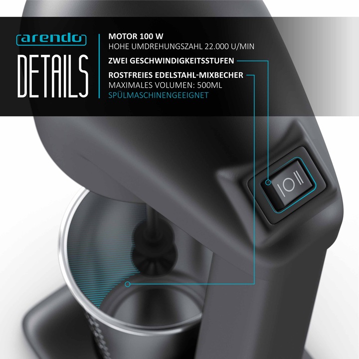 Produktbild Arendo Drink Mixer (100 W)