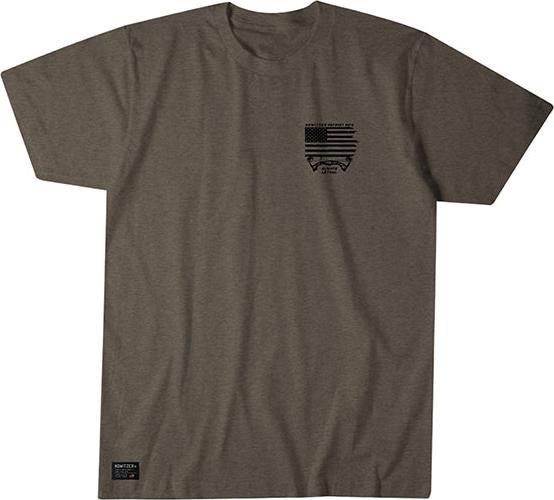 Actual product image Howitzer T-Shirt LETHAL, mocha heather (XL)