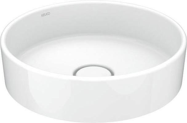 Produktbild Keuco Keramik-Waschtisch X-LINE d= 400mm o HL-boh we (400 mm, 400 mm)