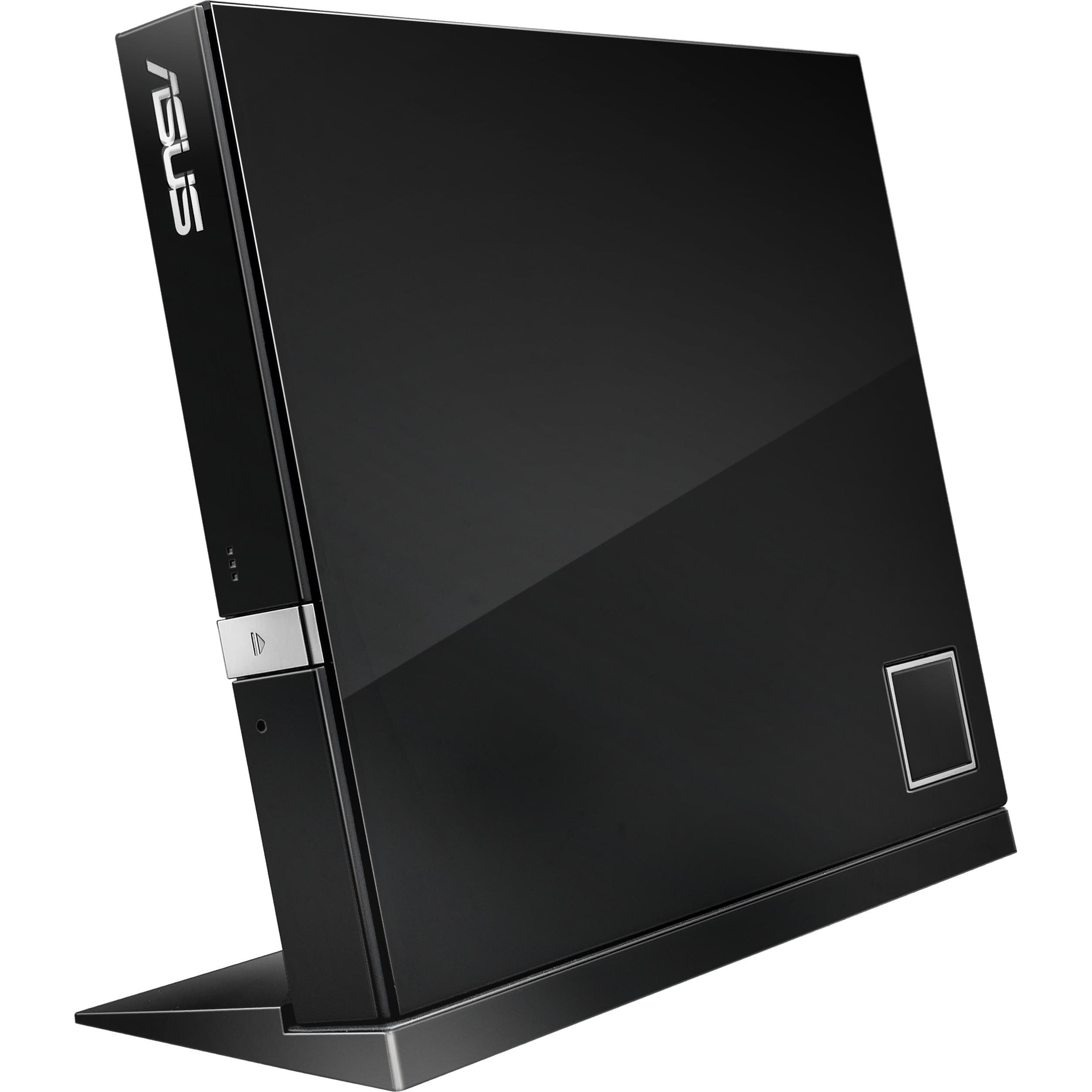 ASUS Sbc-06d2x-U (CD Brenner, CD Laufwerk, DVD Brenner, DVD Laufwerk, Blu-ray Laufwerk), Optisches Laufwerk, Schwarz