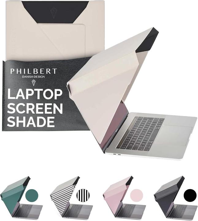 Immagine prodotto Philbert Design Philbert - Parasole e Cappuccio Privacy Universale 12-14" Ultra Slim, Bianco (12, 13)