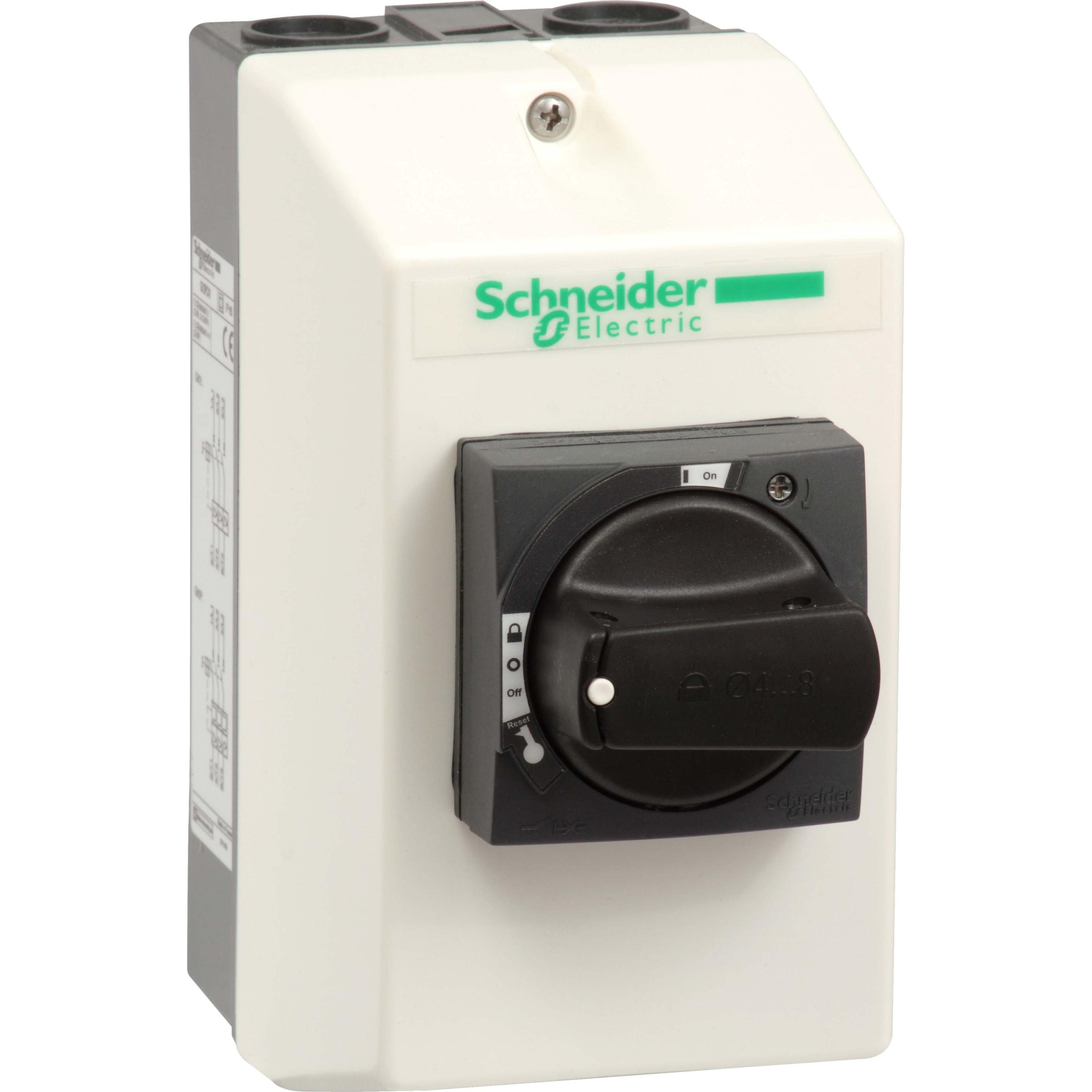 Schneider Electric GV2PC01 Kunststoffgehäuse Leer GV2 Griff BK (Gehäuse), Elektronikzubehör + Gehäuse, Schwarz