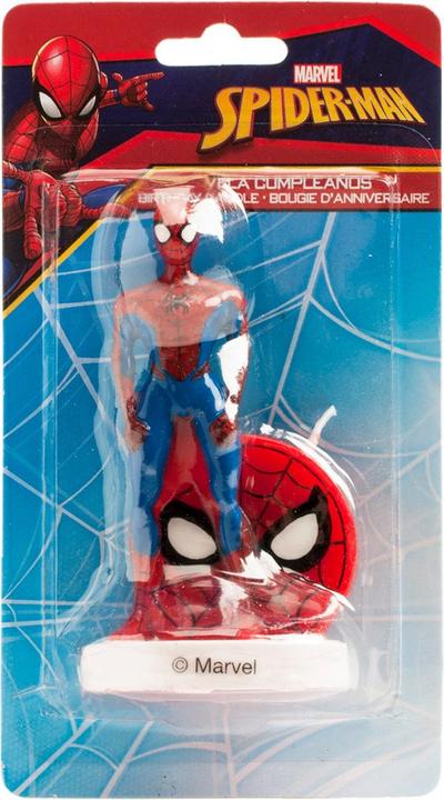 Actual product image Dekora 3D candle Spiiderman (9cm) (1 pcs.)