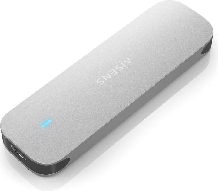 Produktbild Aisens CAJA EXTERNA M.2 (NGFF) ASM2-025SL NVME A USB3.2 GEN2 PLATA (M.2)