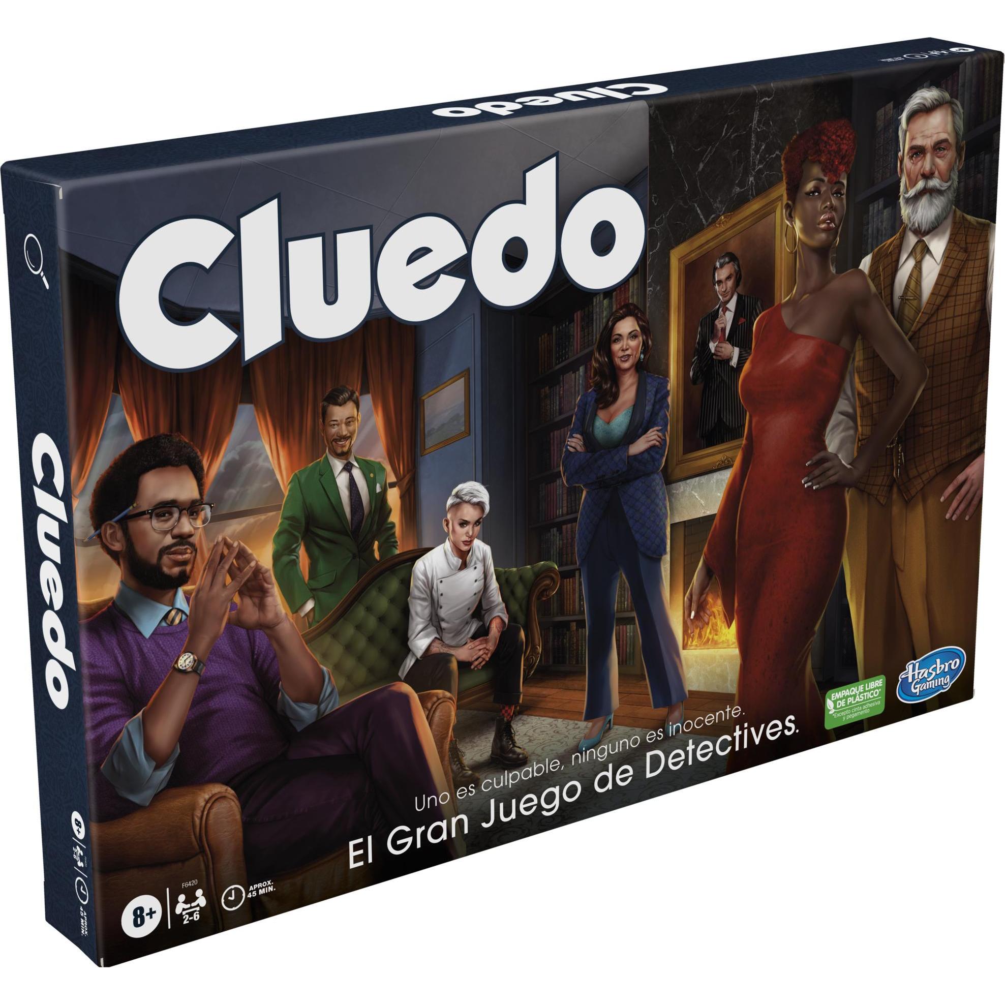 Hasbro Cluedo Refresh Spiel (Spagnolo, 2 - 6 Giocatori)