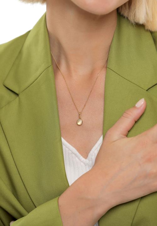 Immagine prodotto Elli Collana Pietra di Luna Gemma Natura Argento 925 (Pietra lunare, Argento 925)