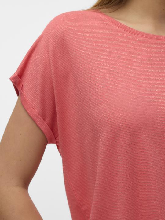 Immagine prodotto Vero Moda Vmlava Glitter Ss Top Stripe Ga (L)