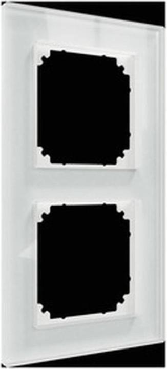 Produktbild Merten MEG4020-2320 Echtglasrahmen 2F