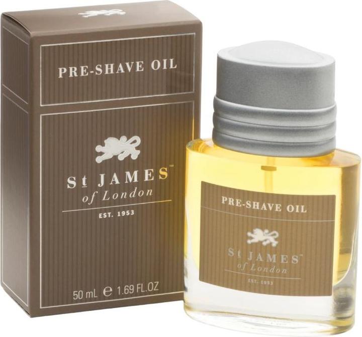 Produktbild St. James of London Pre-Shave Oil Rasieröl (50 ml, Rasieröl)