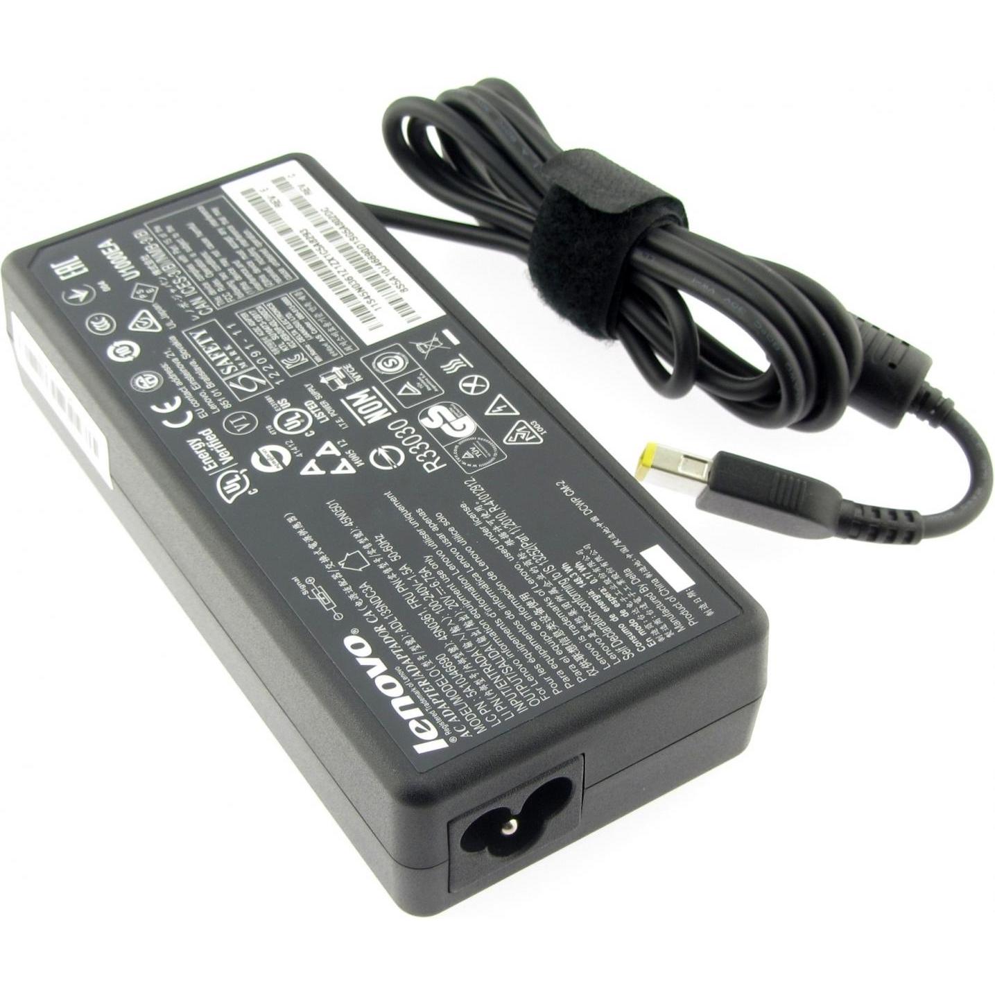 Thumbnail - Lenovo 4X20E50558 (135 W), Notebook Netzteil, Schwarz