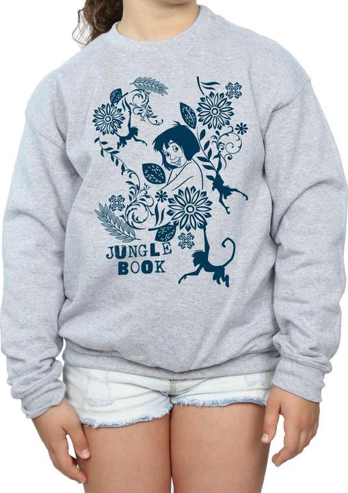 Produktbild Disney The Jugle Book Mowgli Tale Sweatshirt Mädchen (116)