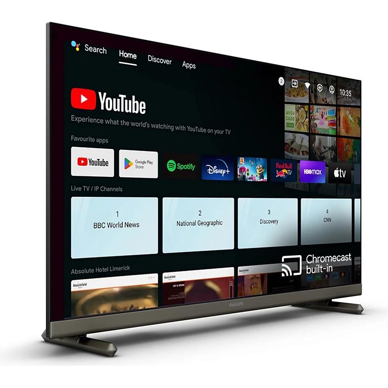 Philips ProTV Hospitality 43HFL4518U/12 (43", LCD, 4K), TV, Schwarz