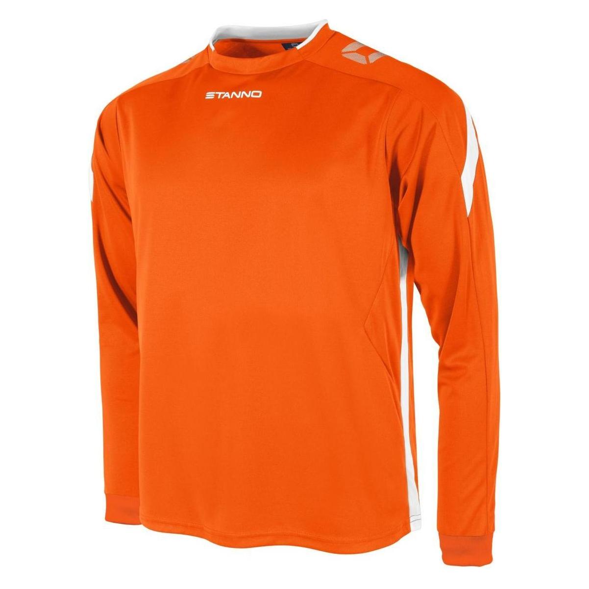 Stanno, Jungen, Sportshirt, Drive Match Trikot Ls (140), Orange, 140
