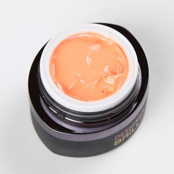 Image du produit BrillBird Gel Designer Neon Peach - 3ml (Pêche au néon, Vernis couleur)