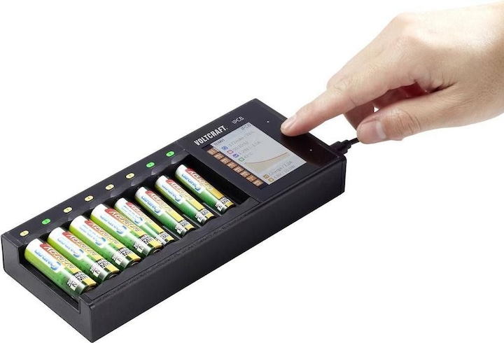 Actual product image Voltcraft IPC-8 (10440, 14500, AA, AAA, Chargers without battery)