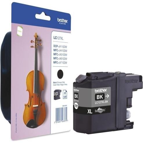 Brother, Druckerpatrone, Tusz tusz oryginalny LC127XLBK (black)